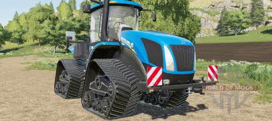 New Holland T Series Selectable Smarttrax Pour Farming Simulator