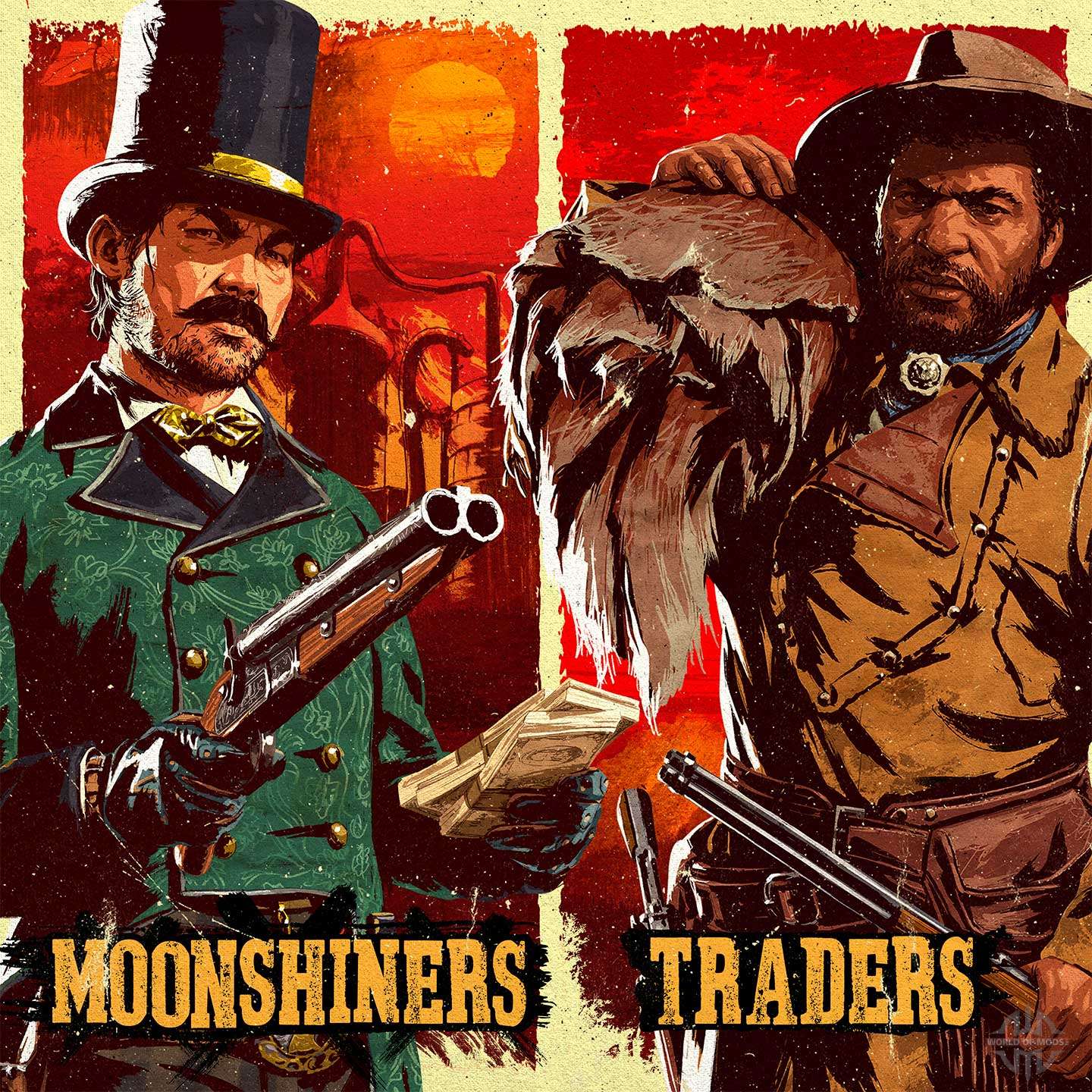 Traders et moonshiners dans Red Dead Online