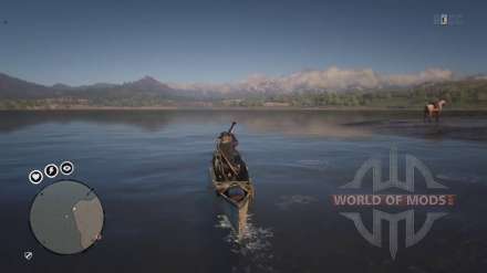 Wie lassen die Spielwelt von Red Dead Redemption 2 mit dem Kanu und wo es ist eine Gelegenheit, um