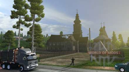 Euro Truck Simulator 2 va jeter un oeil à la Russie
