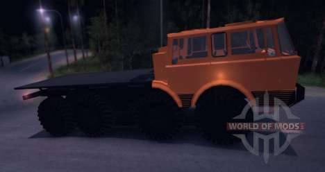 Tatra 813 8x8 TRUCK TRIAL pour Spin Tires