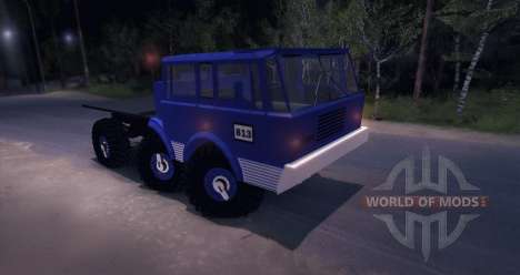 Tatra 813 6X6 TRUCKTRIAL pour Spin Tires