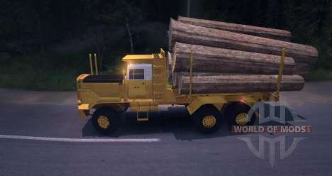 Hayes HQ 142 (HDX) Logging Truck für Spin Tires