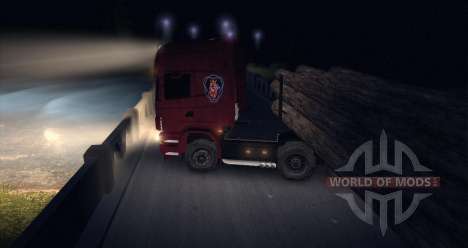 Scania R620 Logging Truck pour Spin Tires