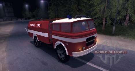 LIAZ (Skoda) 706 RT - old firetruck pour Spin Tires