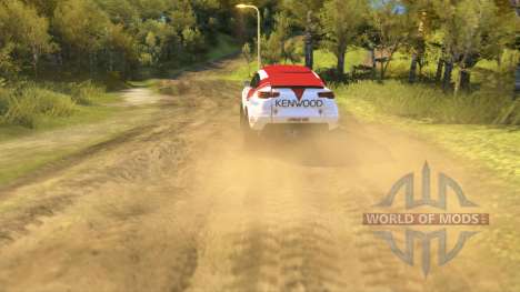 Mitsubishi Lancer Dakar für Spin Tires