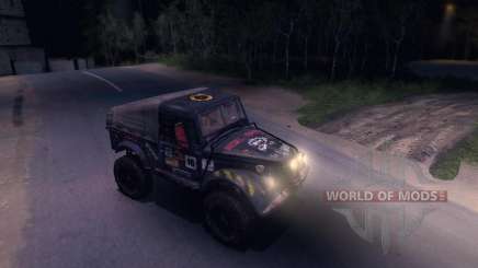 Gaz-69 Offroad Edition v1.1 pour Spin Tires