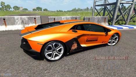 Lamborghini Aventador pour BeamNG Drive