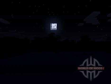 Erweiterte Dunkelheit - die Dunkelheit der Nacht für Minecraft