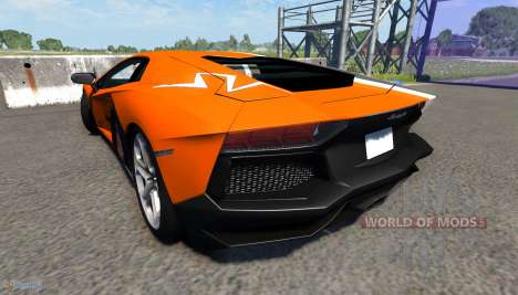 Lamborghini Aventador pour BeamNG Drive