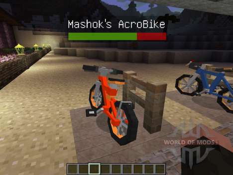 PokeCycle Mod - bikes für Minecraft