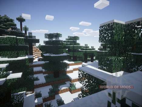 Sonic éthers "incroyable-shaders pour Minecraft