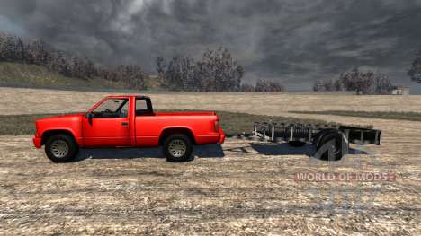 Gavril D-Series Trailer pour BeamNG Drive
