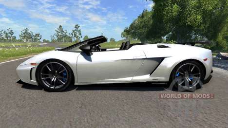 Lamborghini Gallardo LP570-4 Spyder Performante pour BeamNG Drive