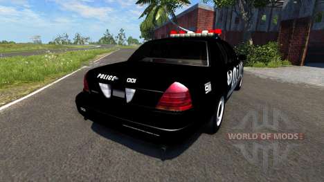 Ford Crown Victoria Police Interceptor pour BeamNG Drive