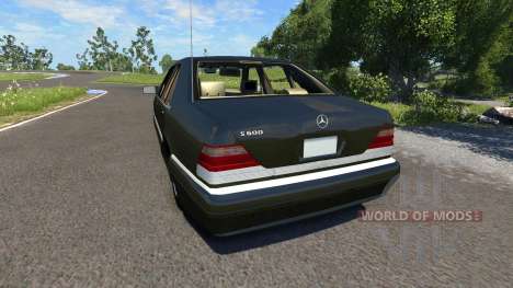Mercedes-Benz S600 pour BeamNG Drive