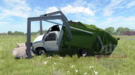 Gavril H-Series Garbage Truck für BeamNG Drive
