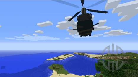 Les hélicoptères pour Minecraft
