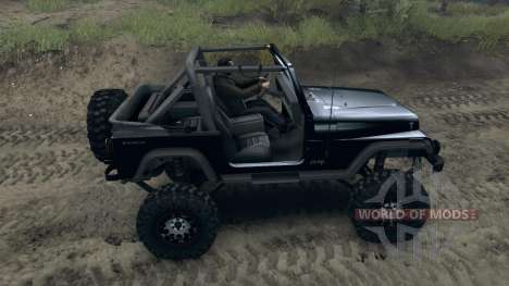 Jeep Wrangler YJ Sahara für Spin Tires