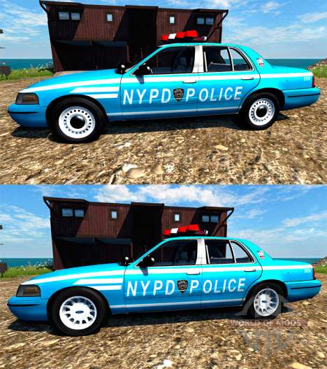 Ford Crown Victoria NYPD pour BeamNG Drive