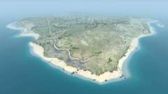 Emplacement Sec rock island- pour BeamNG Drive