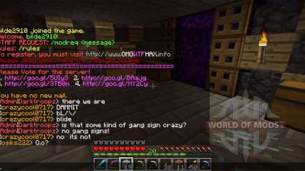 Enregistrer automatiquement des log de chat pour Minecraft