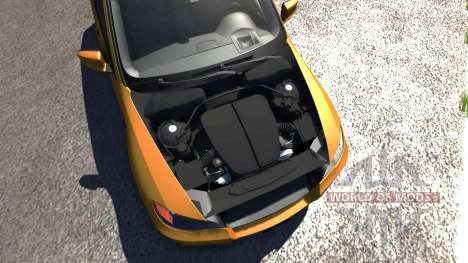 BMW X5M Orange pour BeamNG Drive