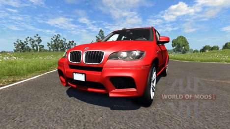 BMW X5M Red pour BeamNG Drive