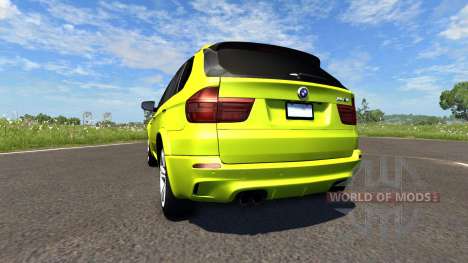 BMW X5M Yellow für BeamNG Drive