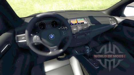 BMW X5M White für BeamNG Drive