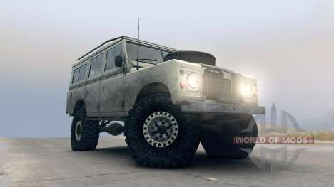 Land Rover Defender Cream pour Spin Tires