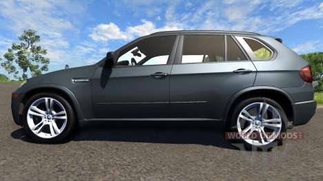 BMW X5M Grey pour BeamNG Drive