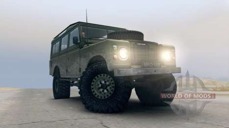 Land Rover Defender Olive pour Spin Tires
