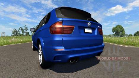 BMW X5M Blue für BeamNG Drive