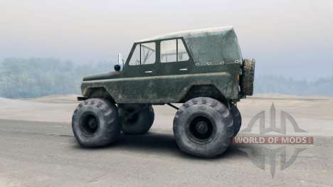 Der UAZ-469 für Spin Tires