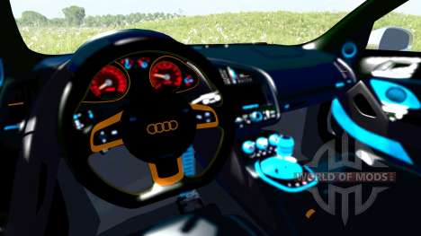 Audi R8 Chrome pour BeamNG Drive