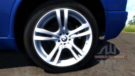 BMW X5M Blue pour BeamNG Drive