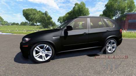 BMW X5M Black pour BeamNG Drive