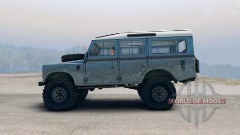 Land Rover Defender Blue für Spin Tires
