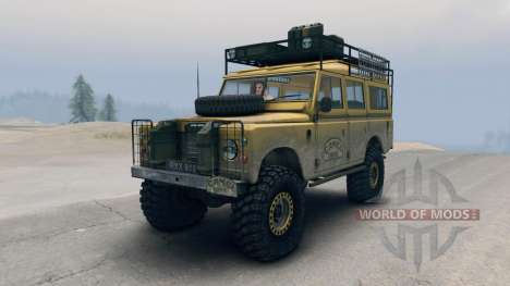 Land Rover Defender Camel pour Spin Tires