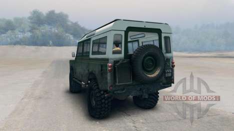 Land Rover Defender Green für Spin Tires