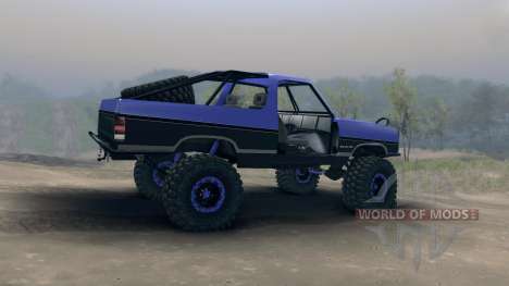 Dodge Ramcharger trail pour Spin Tires