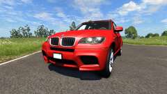 BMW X5M Red für BeamNG Drive