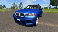 BMW X5M Blue für BeamNG Drive