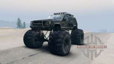 Jeep Grand Cherokee Monster für Spin Tires