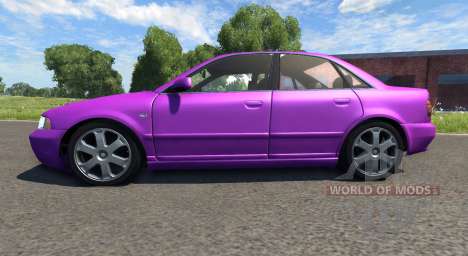 Audi S4 2000 [Pantone Purple C] für BeamNG Drive
