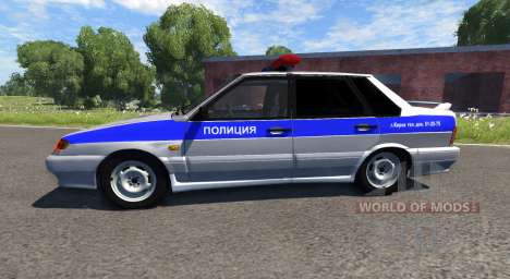 VAZ-2115 Polizei für BeamNG Drive