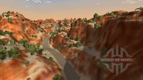 Emplacement Canyon pour BeamNG Drive