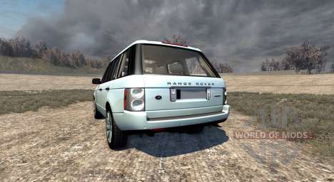 Range Rover Supercharged 2008 [White] für BeamNG Drive