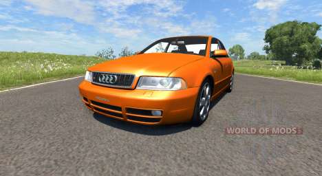 Audi S4 2000 [Pantone Orange 021 C] für BeamNG Drive
